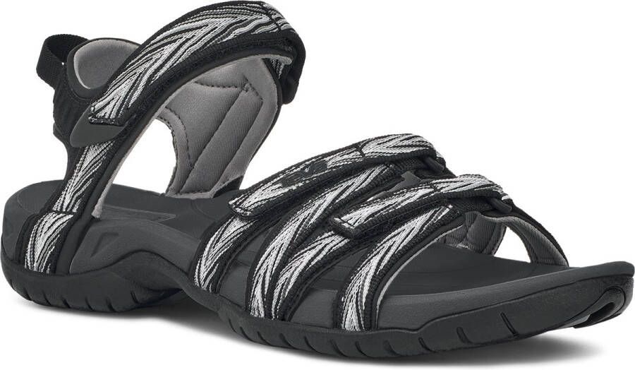 Teva W Tirra Dames Sandalen Zwart Wit