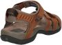 Teva Tirra Leather Sandaal Dames Middenbruin - Thumbnail 12