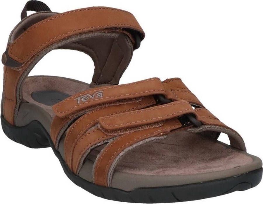 Teva Tirra Leather Sandaal Dames Middenbruin - Foto 10