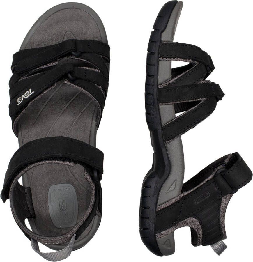 Teva W TIRRA LEATHER Dames Sandalen BLACK
