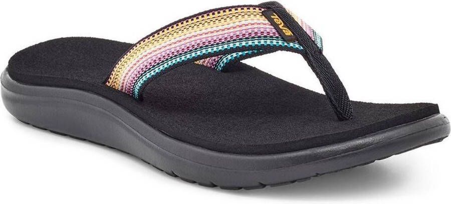 Teva W Voya Flip Dames Slippers Zwart Multicolour