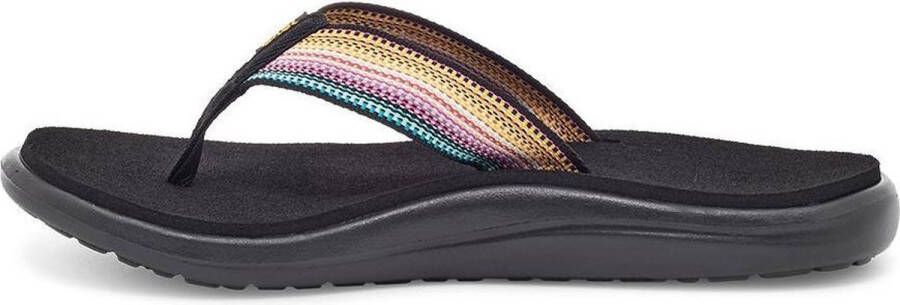 Teva W Voya Flip Dames Slippers Zwart Multicolour