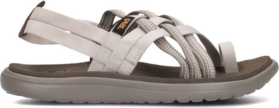 Teva W Voya Strappy Sandalen Dames Beige