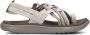 Teva Bruin Tinten W Voya Strappy Sandalen Dames Beige - Thumbnail 14