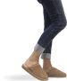 Texelana sloffen en pantoffels voor & pantoffel instapper slipper van schapenvacht met bontrand model RIA - Thumbnail 2