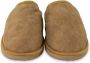 Texelana sloffen en pantoffels voor & pantoffel instapper slipper van schapenvacht met bontrand model RIA - Thumbnail 5