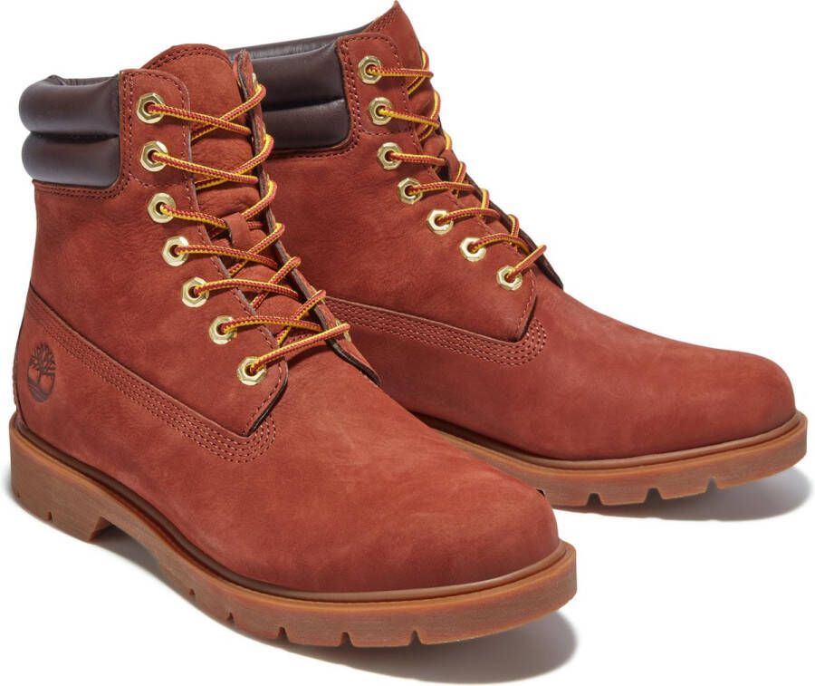 Timberland 6In Water Resistant Basic Heren Laarzen Smoked Paprika - Foto 12