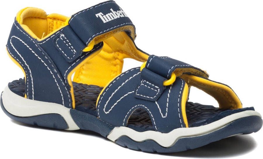 Timberland Adventure Seeker teenslippers Kinderen 2-Strap geel blauw - Foto 5