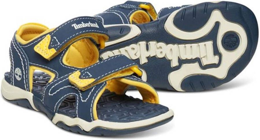 Timberland Adventure Seeker teenslippers Kinderen 2-Strap geel blauw - Foto 12