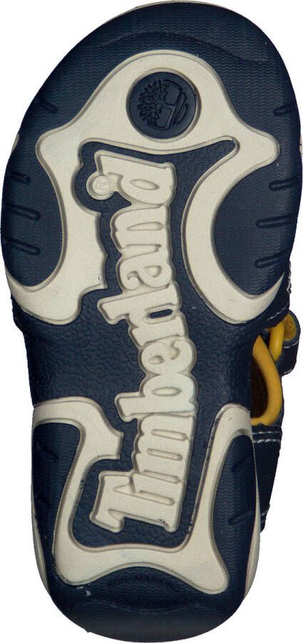 Timberland Adventure Seeker teenslippers Kinderen 2-Strap geel blauw - Foto 6