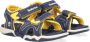 Timberland Adventure Seeker teenslippers Kinderen 2-Strap geel blauw - Thumbnail 7