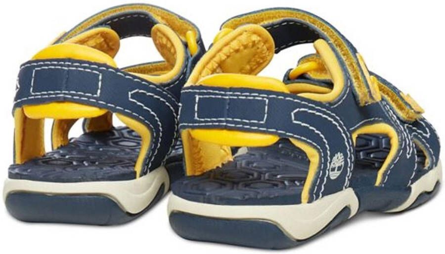 Timberland Adventure Seeker teenslippers Kinderen 2-Strap geel blauw - Foto 8