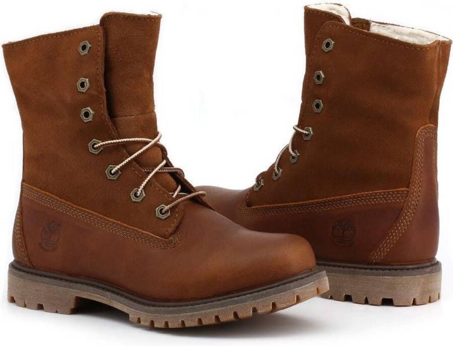 Timberland Authentics Teddy Fleece Boots Dames Cognac
