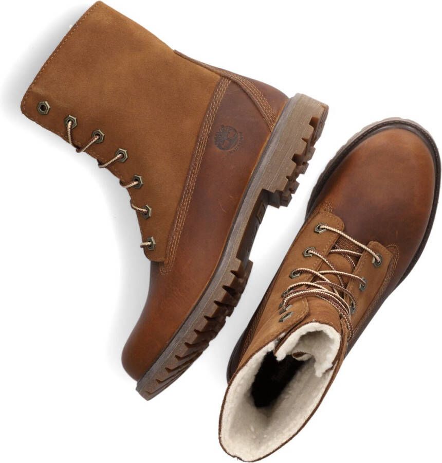 Timberland Authentics Teddy Fleece Boots Dames Cognac