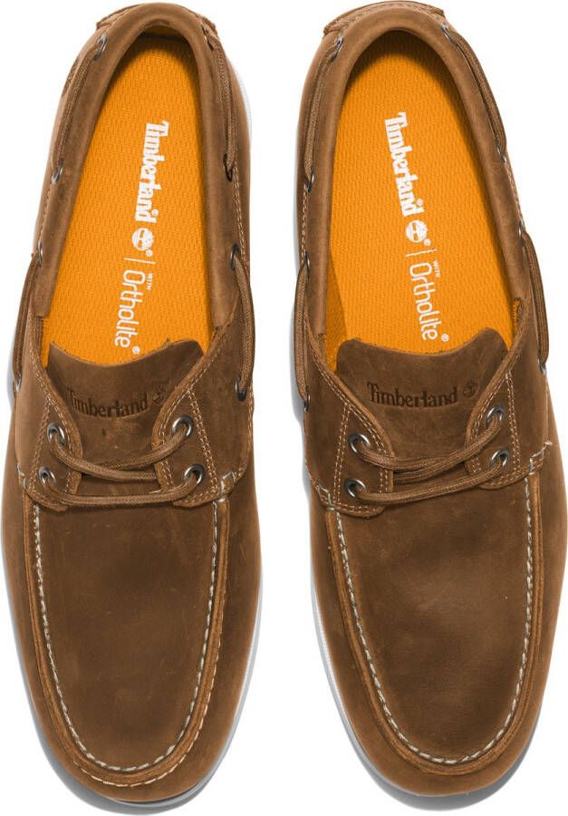 Timberland Cedar Bay 2 Eye Boat Shoe Heren Bootschoenen Gaucho - Foto 3