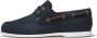 Timberland Cedar Bay Boat Shoe Heren klassische BootsSneakers Schoenen Leer Blauw TB0A288M - Thumbnail 6