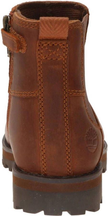 Timberland Courma Kid nubuck enkelboots cognac Bruin Effen 28 - Foto 12