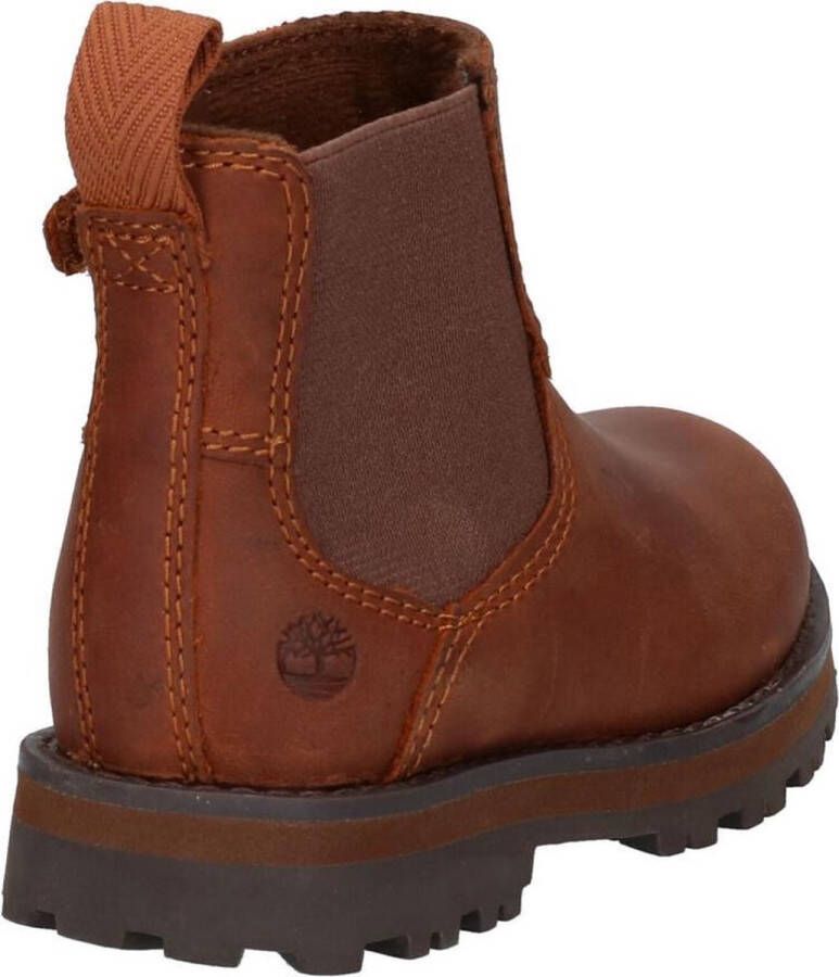 Timberland Courma Kid nubuck enkelboots cognac Bruin Effen 28 - Foto 13