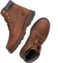 Timberland Courma Kid Traditional 6 Inch Veterboots Laarzen Met Veters Cognac - Thumbnail 10