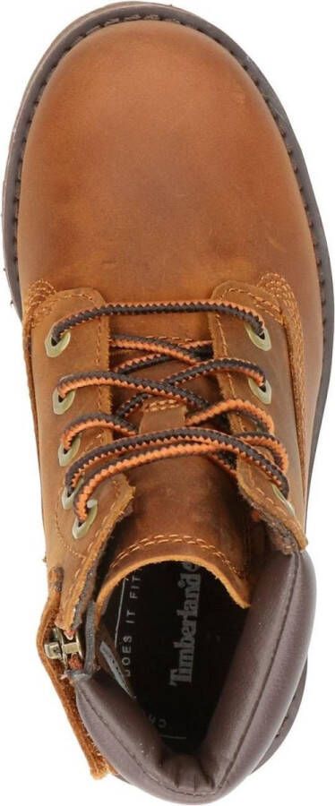 Timberland Courma Kid Traditional 6 Inch Veterboots Laarzen Met Veters Cognac - Foto 17