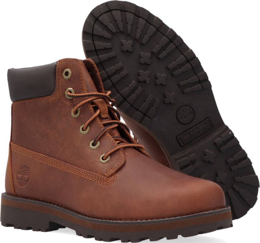 Timberland Courma Kid Traditional 6 Inch Veterboots Laarzen Met Veters Cognac - Foto 2