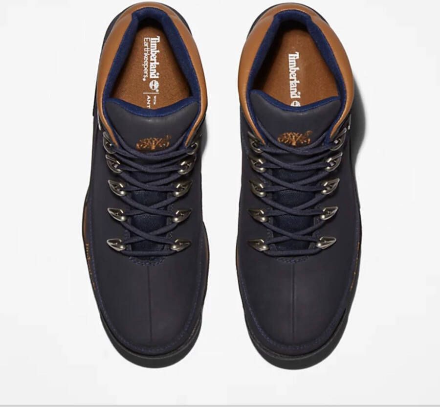 Timberland Euro Rock Mid Hiker Medium Blue Nubuck - Foto 3