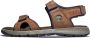 Timberland Governor's Island 3 Strap Heren Sandalen Dark Brown - Thumbnail 5