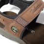 Timberland Governor's Island 3 Strap Heren Sandalen Dark Brown - Thumbnail 6