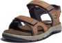 Timberland Governor's Island 3 Strap Heren Sandalen Dark Brown - Thumbnail 7