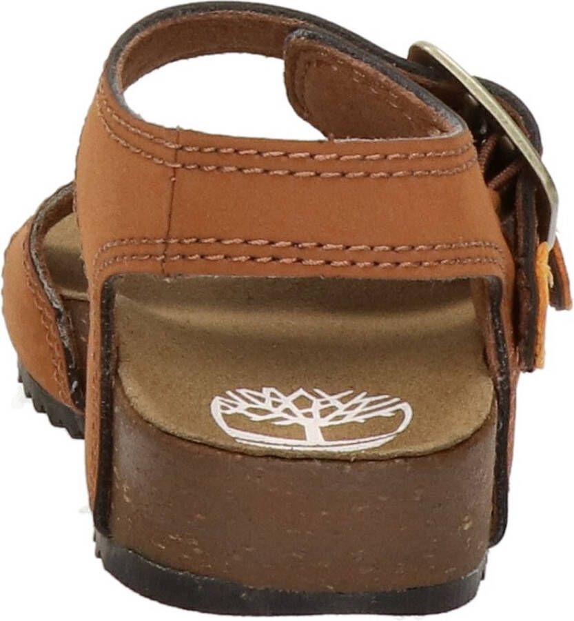 Timberland Jongens Sandalen Castle Island 2 Strap Cognac