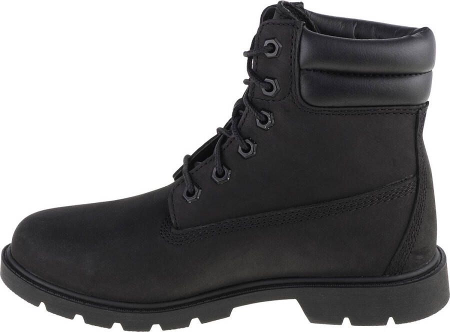 Timberland Linden Woods 6In Double Collar Wr Basic Dames Laarzen Jet Black