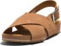 Timberland Malibu Waves Basic X Strap Dames Sandalen Indian Tan - Thumbnail 4