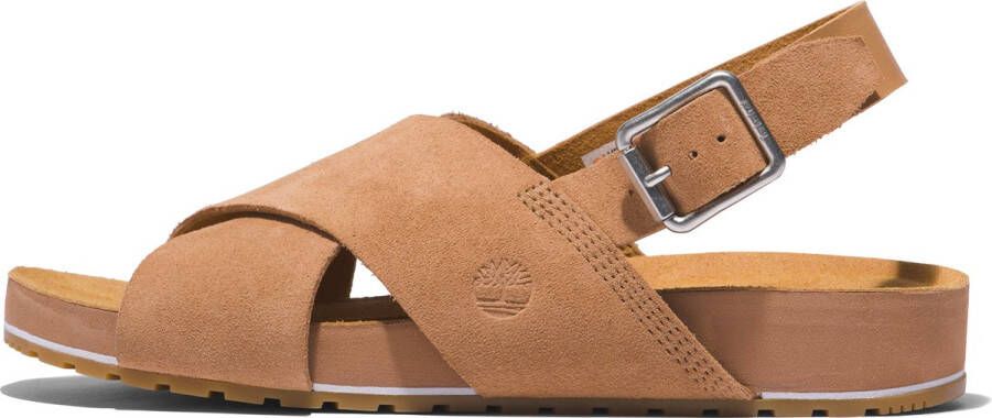 Timberland Malibu Waves Basic X Strap Dames Sandalen Indian Tan