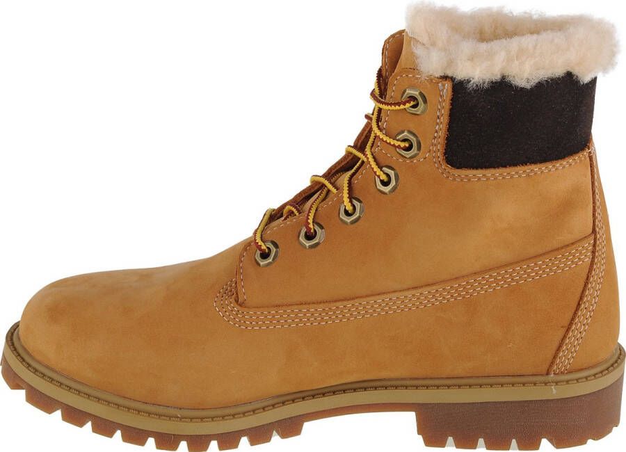 Timberland Pemium 6 In Shearlingboot A1BEI voor meisje Geel Trappers Laarzen