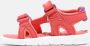 Timberland Kid's Perkins Row 2-Strap Sandal Sandalen maat 10K rood wit - Thumbnail 11