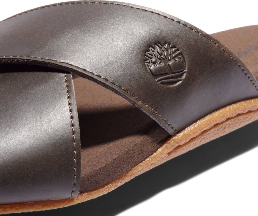 Timberland Seaton Bay Cross Strap Slide Heren Slippers Gaucho