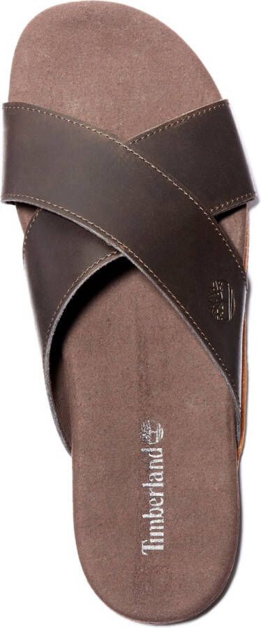 Timberland Seaton Bay Cross Strap Slide Heren Slippers Gaucho