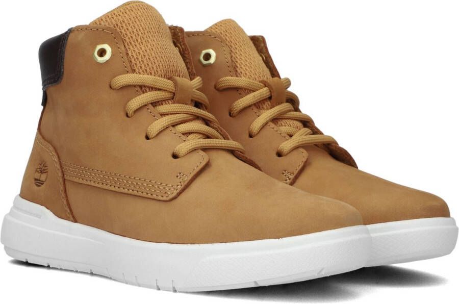 Timberland Seneca Bay 6in Hoge sneakers Jongens Cognac