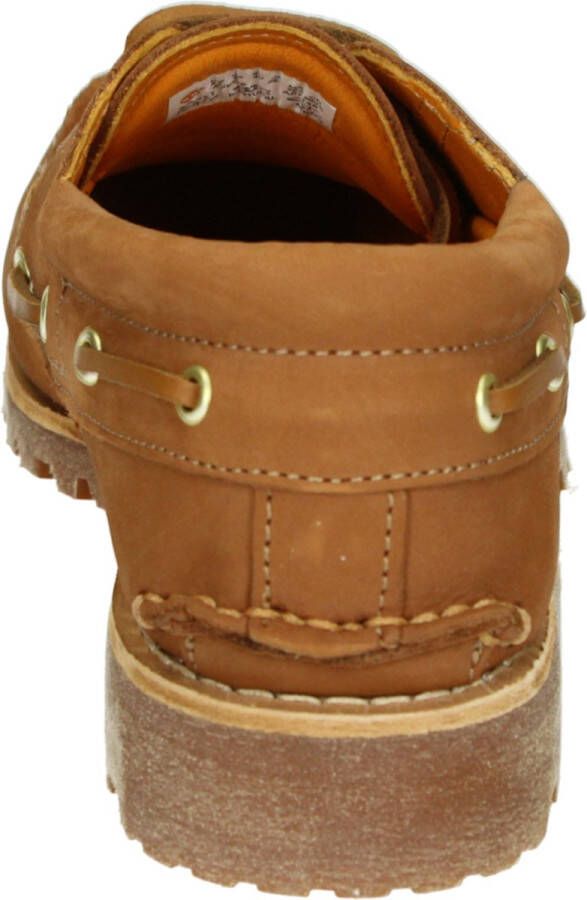 Timberland Authentics 3 Eye Classic Lug Boat Shoes Heren Loafers Bootschoenen Schoenen Leer Bruin TB0A5SQ5F13 - Foto 5