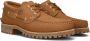 Timberland Authentics 3-Eye Classic Lug Boat Shoes Heren Loafers Bootschoenen Schoenen Leer Bruin TB0A5SQ5F13 - Thumbnail 9