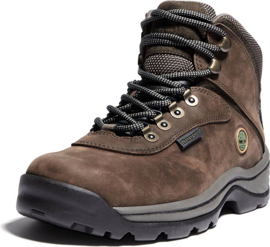 Timberland White Ledge Mid WP Dames Veterschoenen Dark Brown Schoenen