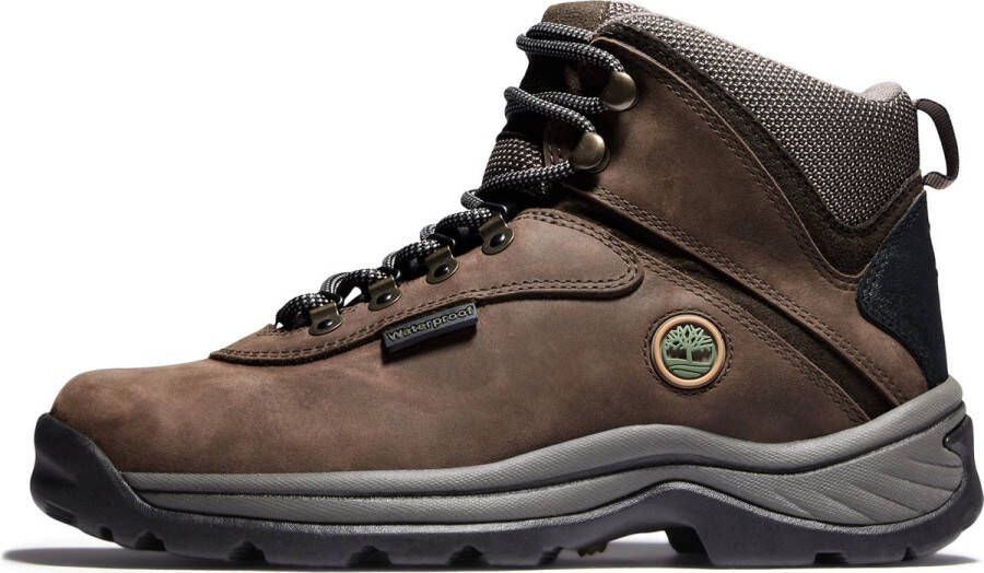 Timberland White Ledge Mid WP Dames Veterschoenen Dark Brown