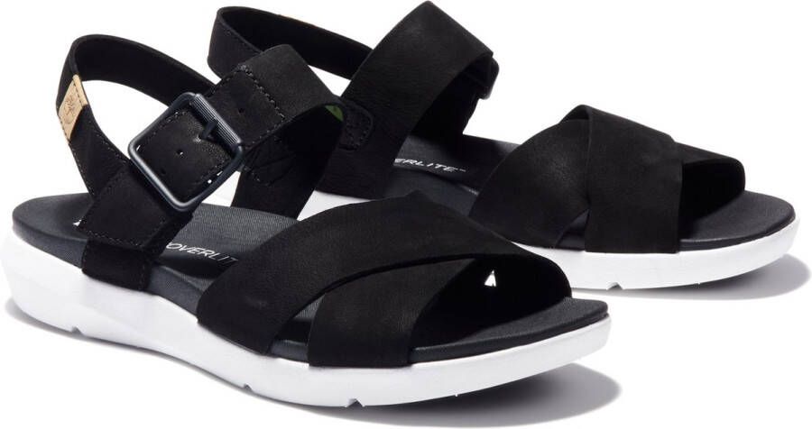 Timberland Wilesport Leather Dames Sandalen Jet Black