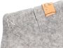 Tofvel Luna Kids Wolvilt Sloffen Marbled Light Grey Grijs Wolvilt TF1111 - Thumbnail 2