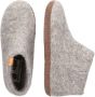 Tofvel Luna Kids Wolvilt Sloffen Marbled Light Grey Grijs Wolvilt TF1111 - Thumbnail 3