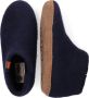 Tofvel Mula Wolvilt Sloffen Navy Blue Blauw Wolvilt TF100068 - Thumbnail 4