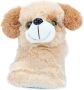 Toi-Toys Pluche Kinderpantoffels Hond Beige - Thumbnail 3