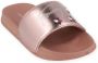 Tommy Hilfiger Badslipper Dames meisjes Stars Print Slider Rosegold - Thumbnail 8