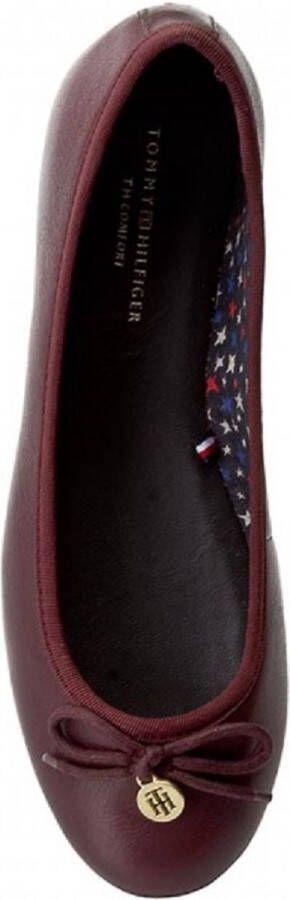 Tommy Hilfiger ballerina schoenen Chocolate