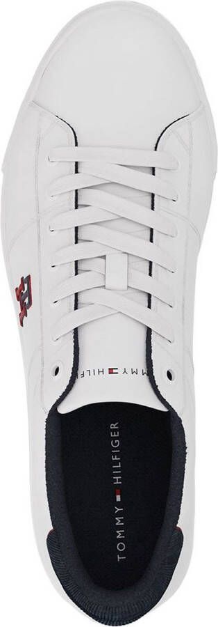 Tommy Hilfiger Core Vulc Varsity Monogram Sneakers Wit Man